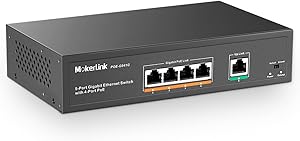 MokerLink 5-Port Gigabit POE Switch Review