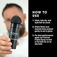 Pacinos Hair Fiber Kit - Dark Brown — image 6