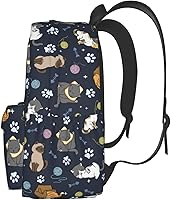 Cute Cats Backpack for Women 16.9-inch Travel Casual Laptop Backpack — image 9