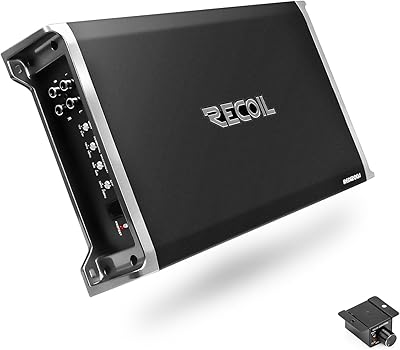 Recoil RED1200-1 2500W Class-D Mono Subwoofer Amplifier