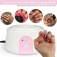 I·B·N G Steam Nail Polish Remover Machine - Pink — image 3
