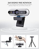 MOERTEK 2K HD Webcam with Windows Hello Facial Recognition — image 6