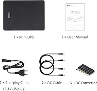 Shanqiu Mini UPS FX 5-12Pro-AC 74Wh Battery Backup — image 6