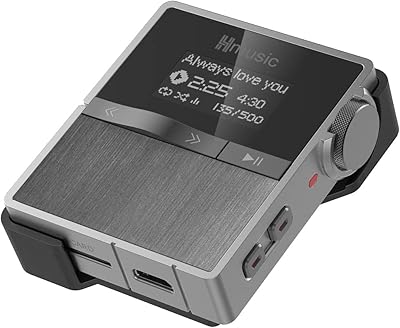 Hmusic P68 HiFi MP3 Player with Clip, 16GB