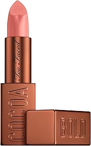 Too Faced Cocoa Bold Lipstick 02 Buttercream Review