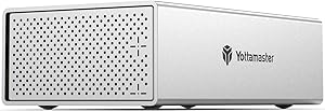 Yottamaster PS200U3 2 Bay External Hard Drive Enclosure 32TB