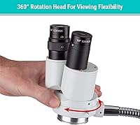 AmScope SE508 8X Magnification Binocular Stereo Microscope — image 4