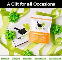 Herbal Zen Tropical Refresh Shower Steamers with Citrus Essential Oils — image 7