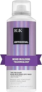 IGK Antisocial Overnight Bond-Building Dry Hair Mask 5oz