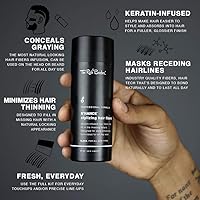 The Rich Barber N’Hance Hair Building Fibers 25g Dark Brown — image 2