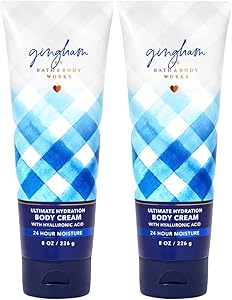 Bath & Body Works Gingham Ultimate Hydration Body Cream 8 oz (2-Pack) Review