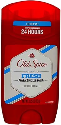 Old Spice High Endurance Deodorant Stick, Fresh, 2.25oz (3 Pack)