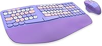 Lomiluskr Wireless Ergonomic Keyboard and Mouse Combo — image 2