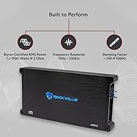 Rockville dB15 Mono Car Amplifier — image 2