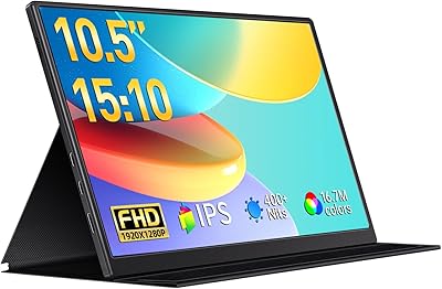 VOKENSU 10.5″ Portable Monitor