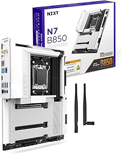 NZXT N7 B850 AMD B850 ATX Gaming Motherboard Review