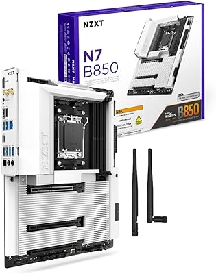 NZXT N7 B850 AMD B850 ATX Gaming Motherboard