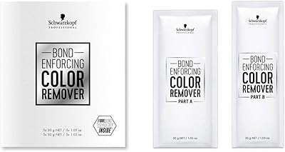 Schwarzkopf Professional Bond Enforcing Color Remover - 5 Count