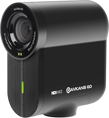 AVKANS Go Wireless Live Streaming 4K Camera