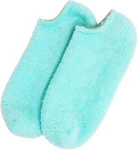 Barefoot Scientist Sleep On It Overnight Moisturizing Gel Socks - Teal Review