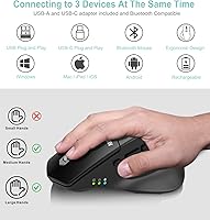 Arteck MD172 Multi-Device Wireless Bluetooth Mouse — image 2