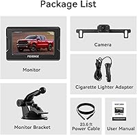 FEISIKE ADC711 Backup Camera 1080P with 4.3″ Monitor — image 8