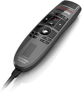 Philips LFH3500 SpeechMike Premium USB Dictation Microphone