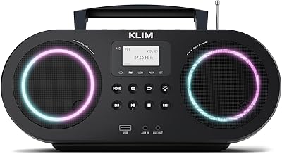 KLIM B5 Portable CD Player Boombox