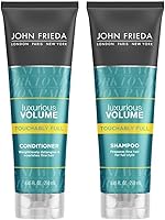 John Frieda Luxurious Volume Touchably Full Shampoo and Conditioner Set, 8.45oz — image 1