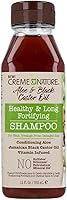 Creme of Nature Aloe & Black Castor Oil Shampoo, 12 oz — image 1