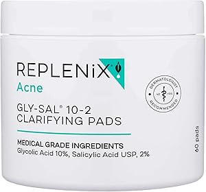 Replenix Gly-Sal Clarifying Acne Pads, 60 Count Review
