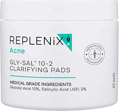 Replenix Gly-Sal Clarifying Acne Pads, 60 Count