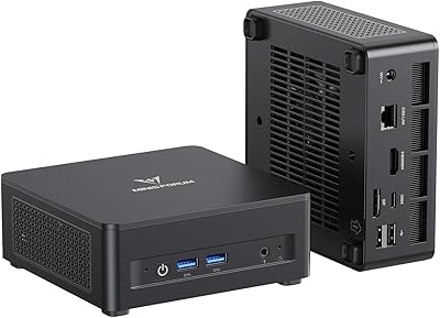 MINISFORUM UM690L Slim Mini PC, AMD Ryzen 9 6900HX, 32GB RAM, 1TB SSD
