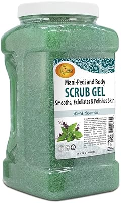 SPA REDI Exfoliating Scrub Pumice Gel, Mint & Eucalyptus, 128 Oz