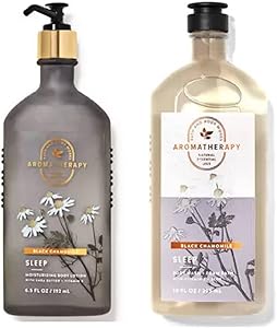 Bath & Body Works Aromatherapy Sleep Black Chamomile Body Wash & Lotion Set Review