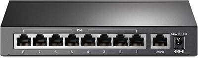 TP-Link TL-SF1009P 9-Port PoE Switch