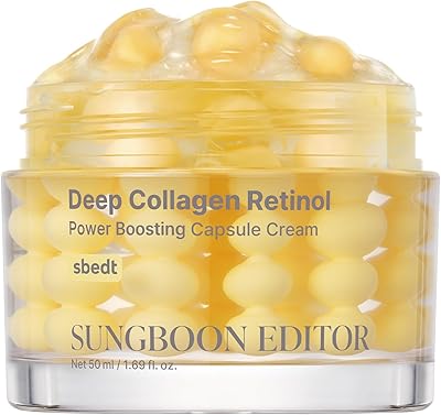 SUNGBOON EDITOR Deep Collagen Retinol Power Boosting Capsule Face & Neck Cream 1.69oz