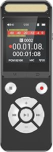HEVAVW L139 256GB Digital Voice Recorder Review