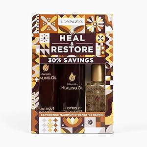 L'ANZA Keratin Healing Oil Trio Hair Kit Review