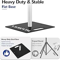 Hecis 8ft x 10ft Pipe and Drape Backdrop Stand — image 3