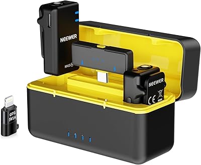 NEEWER KM15 Wireless Lavalier Microphone System