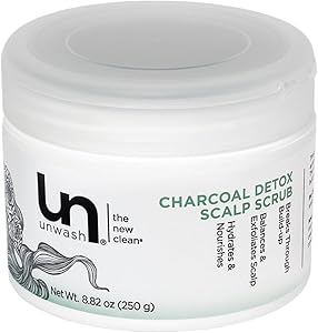Unwash Charcoal Detox Scalp Scrub 8.82oz Review