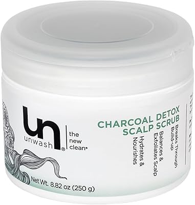 Unwash Charcoal Detox Scalp Scrub 8.82oz