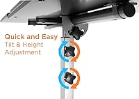 Mount-It! MI-7945 Projector Stand with Laptop Shelf — image 9