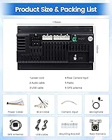 Hikity Android 13 Double Din Car Stereo 7 Inch — image 7