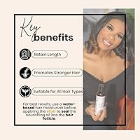 BASK & LATHER Elixir Hair Strengthening Oil 4oz — image 3