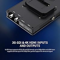 Feelworld FW703 7-Inch IPS 3G-SDI 4K HDMI DSLR Monitor — image 6