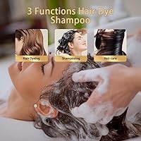 AngeRose Hair Dye Shampoo 3 in 1 Chestnut Brown 400mL — image 6