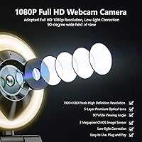 JIGA S6 Streaming Webcam with Dual Microphone 1080P — image 3