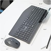X9 Quiet Wireless Keyboard and Mouse Combo — image 8